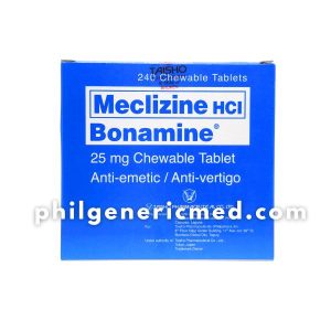 BONAMINE 240 CHEWBLE TABLETS 25MG ADULT
