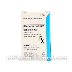HEPARIN SODIUM 5ML 5000 IU