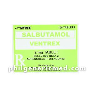 SALBUTAMOL VENREX 2MG