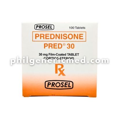 Prednisone PRED 30 30mg Film-Coated Tablet 100's - Image 2