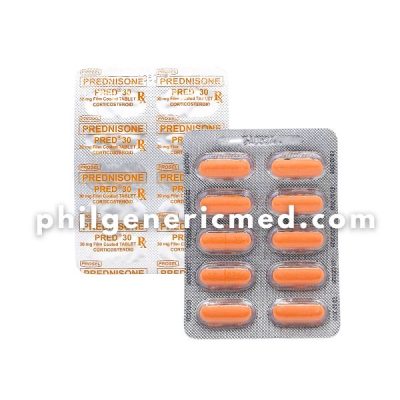 Prednisone PRED 30 30mg Film-Coated Tablet 100's - Image 5