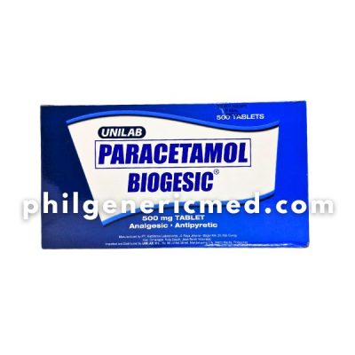 Paracetamol BIOGESIC 500mg Tablet 100's - Image 3