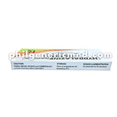Hydralazine Hydrochloride APREZOBAS 20mg/mL Ampoules 10's - Image 4