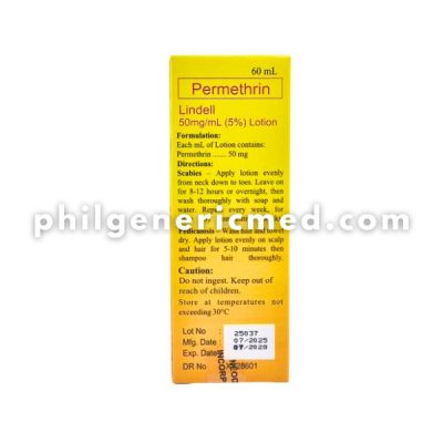 Permethrin 5% Lotion LINDELL 60ml - Image 2