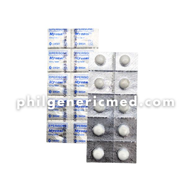 Eperisone MYONAL 50mg Tablet 100's - Image 4