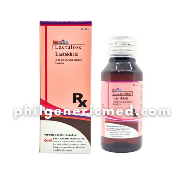 Lactulose LACTOKHRIZ 3.33g/5mL Oral Solution 60ml - Image 3