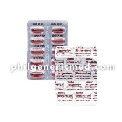 Ibuprofen MEDICOL ADVANCE 400 Softgel Capsule 100's - Image 2