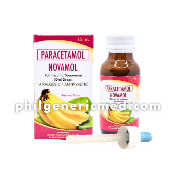 NOVAMOL Paracetamol 100 mg/mL Suspension (Oral Drops) 15ml - Image 4