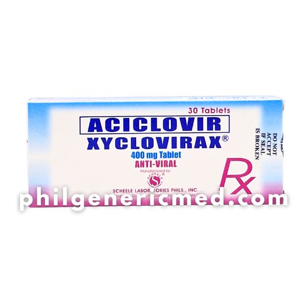 Aciclovir XYCLOVIRAX Forte 400mg Tablet 30’s