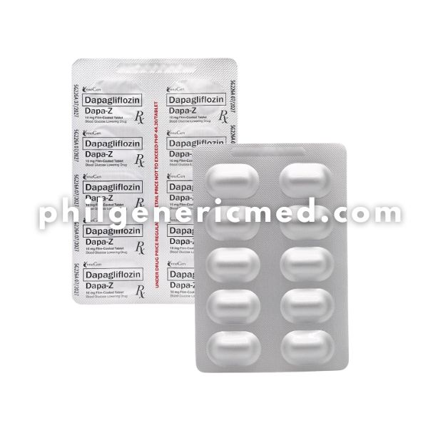 Dapagliflozin DAPA-Z 10 mg Film-Coated Tablet 30's - Image 2