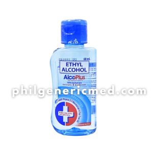 Ethyl Alcohol ALCOPLUS 70% Solution without Spray 60ml