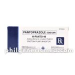 Pantoprazole Sodium H-PANTO 40 40 mg Enteric-Coated Tablet 50's
