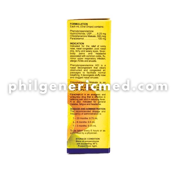 Symdex SYMDEX-D 6.25mg/500mcg/100mg (Oral Drops) Syrup 15ml - Image 3
