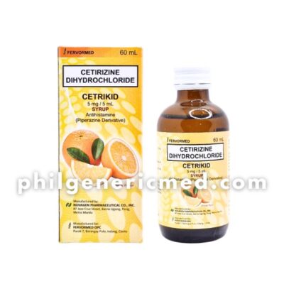 Cetirizine Dihydrochloride CETRIKID 5mg/5mL Syrup 60mL - Image 5