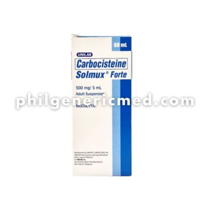 Carbocisteine SOLMUX FORTE 500mg/5mL 60mL - Image 2