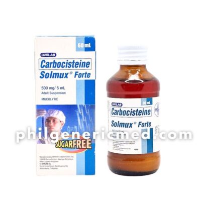 Carbocisteine SOLMUX FORTE 500mg/5mL 60mL - Image 5
