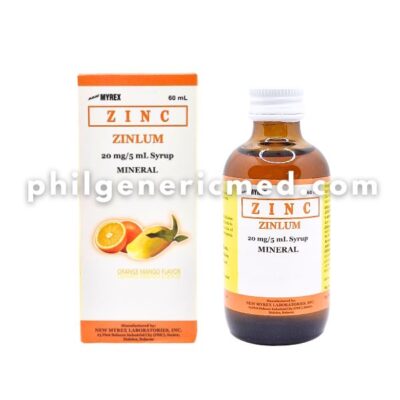 Zinc ZINLUM 20mg/5mL Syrup 60mL - Image 5