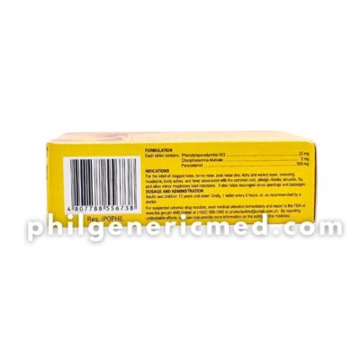 DECOLGEN FORTE 25mg/2mg/500mg Tablet 100's - Image 4