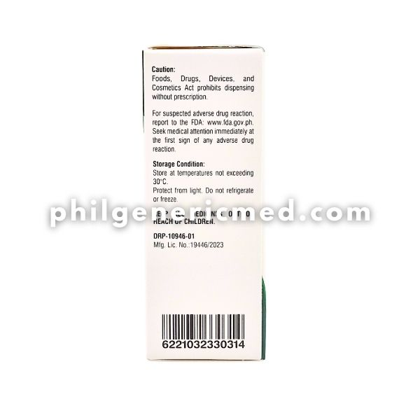 Gentamicin GENTAGO Ophthalmic/Otic Solution 0.3% (3 mg/mL) 5ml - Image 3