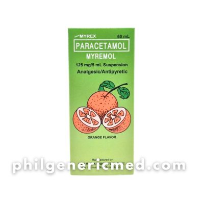 Paracetamol MYREMOL 125mg/5mL 60mL