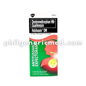 Robitussin® DM 15mg/100mg per 5ml Syrup 120ml