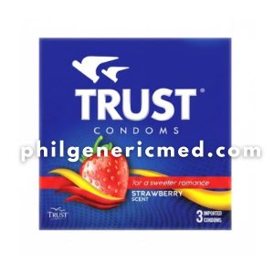 Trust Condoms Strawberry 3's