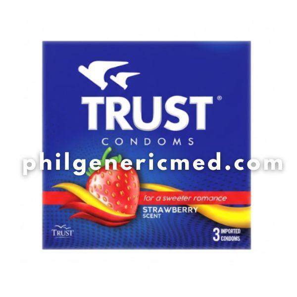 Trust Condoms Strawberry 3's