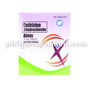 Cetirizine Dihydrochloride ALNIX 10mg Tablets 100's