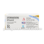 Atorvastatin SITlVAST-40 40mg Film-Coated Tablet 100's