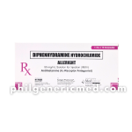 Diphenhydramine Hydrochloride ALLERIGHT 50mg/mL for Solution Injection 1ml x 10 Ampoules 10's