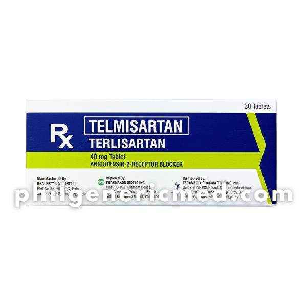Telmisartan TERLISARTAN 40mg Tablet 30's