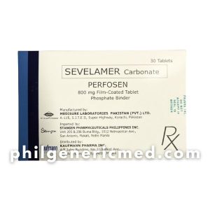 Sevelamer Carbonate PERFOSEN 800mg Film-Coated Tablet 30's