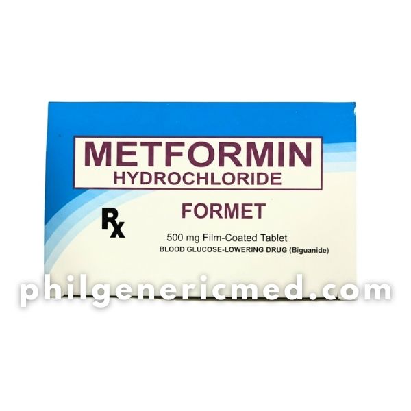 Metformin Hydrochloride FORMET 500mg Film-Coated Tablet 100's - Image 3