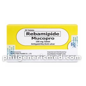 Rebamipide MUCOPRO 100mg Tablet 30's