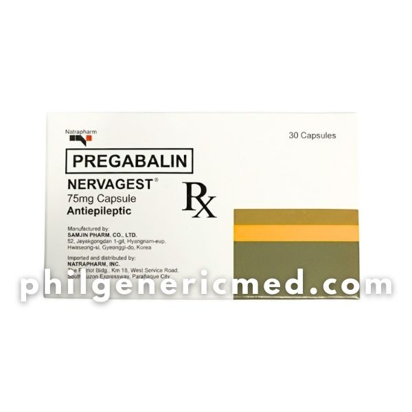 Pregabalin NERVAGEST 75 Capsule 30's