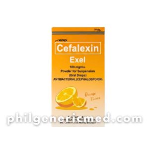 Cefalexin EXEL 100 mg per 1mL Oral Drops / Suspension 10mL 1's