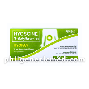 Hyoscine N-Butylbromide HYOPAN 10 mg Sugar-Coated Tablet 100's