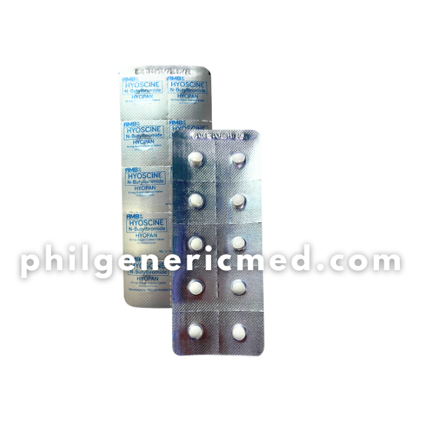 Hyoscine N-Butylbromide HYOPAN 10 mg Sugar-Coated Tablet 100's - Image 2