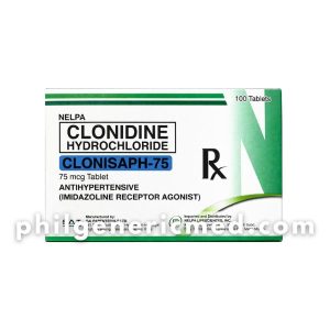 Clonidine Hydrochloride CLONISAPH-75 75mg Tablet 100's