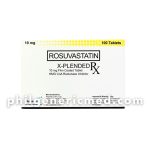 Rosuvastatin X-PLENDED 10mg Film-Coated Tablet 100's
