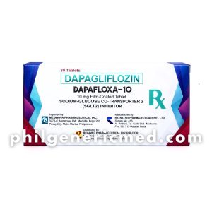 Dapagliflozin DAPAFLOXA-10 10mg Film-Coated Tablet 30's