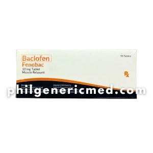 Baclofen FENOBAC 10mg Tablet 50's