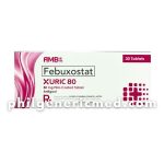 Febuxostat XURIC 80 mg Film-Coated Tablet 30’s: