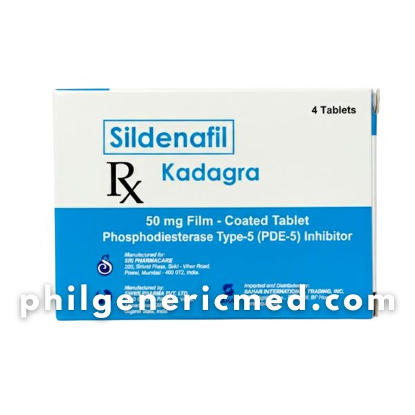 Sildenafil KADAGRA 50mg Film-Coated Tablet 4's