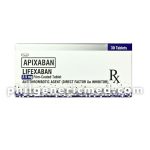 Apixaban LIFEXABAN 2.5mg Film-Coated Tablet 30's