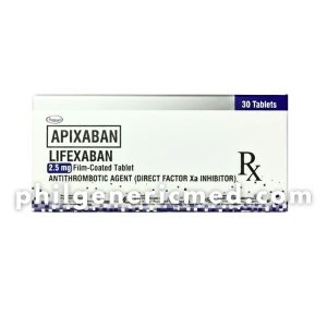 Apixaban LIFEXABAN 2.5mg Film-Coated Tablet 30's