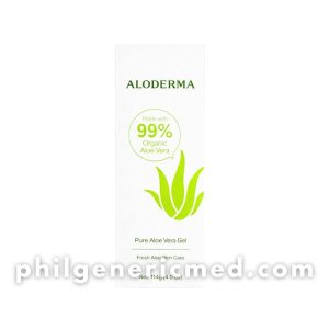 ALODERMA Pure Aloe Vera Gel (99% Organic Aloe Vera) 1's