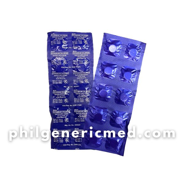 Potassium Chloride SAPHCLOPO-GE600 600mg Tablet 100's - Image 2