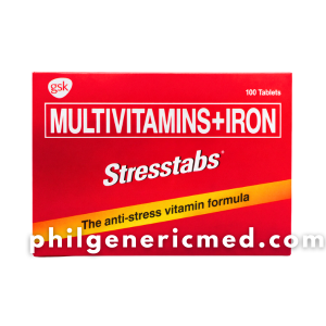 Multivitamins + Iron STRESSTABS Tablets 100's