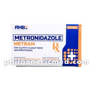 Metronidazole METRAM 500mg Film-Coated Tablet 100's